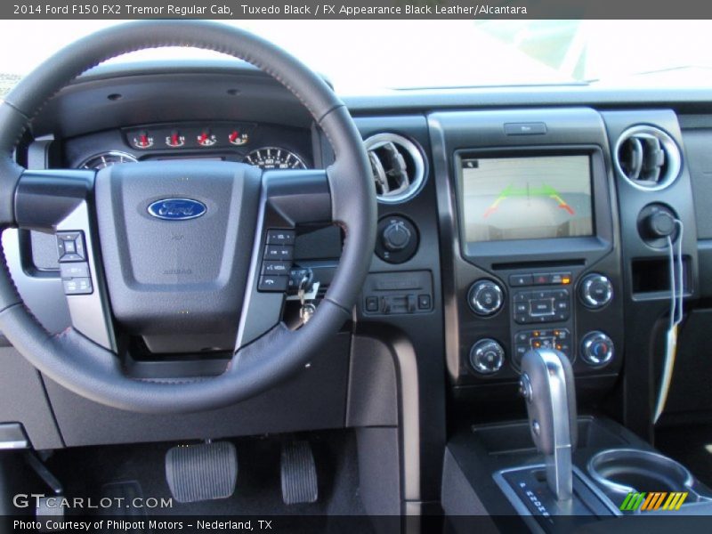Tuxedo Black / FX Appearance Black Leather/Alcantara 2014 Ford F150 FX2 Tremor Regular Cab