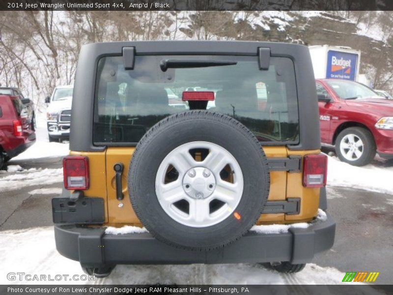 Amp'd / Black 2014 Jeep Wrangler Unlimited Sport 4x4