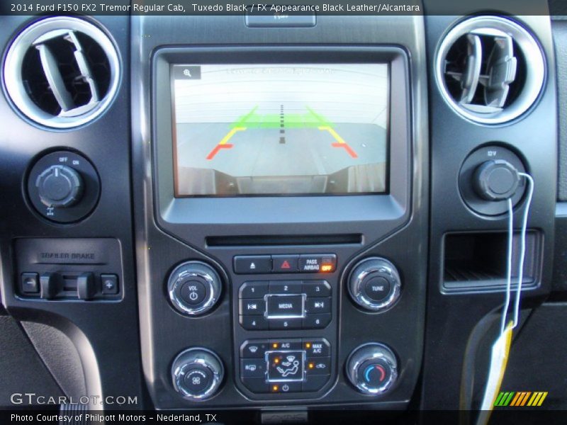 Tuxedo Black / FX Appearance Black Leather/Alcantara 2014 Ford F150 FX2 Tremor Regular Cab