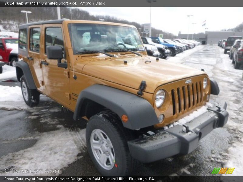 Amp'd / Black 2014 Jeep Wrangler Unlimited Sport 4x4