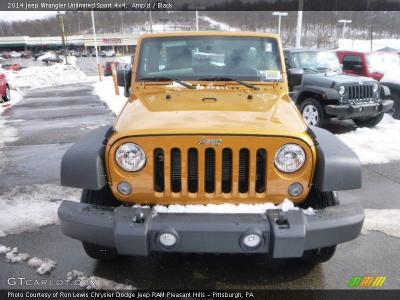 Amp'd / Black 2014 Jeep Wrangler Unlimited Sport 4x4