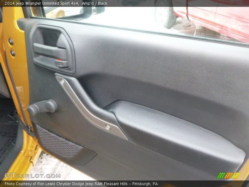 Amp'd / Black 2014 Jeep Wrangler Unlimited Sport 4x4