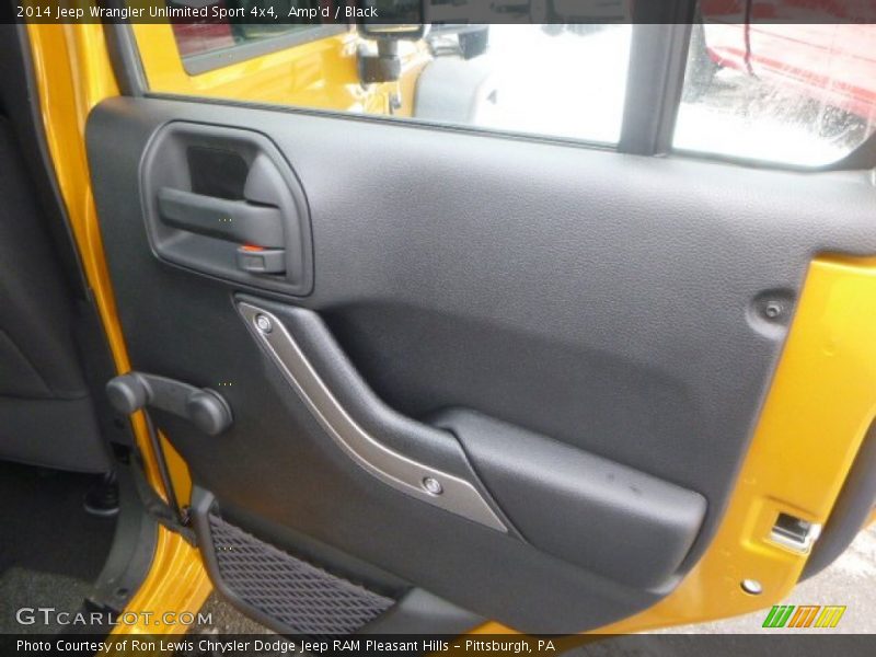 Amp'd / Black 2014 Jeep Wrangler Unlimited Sport 4x4