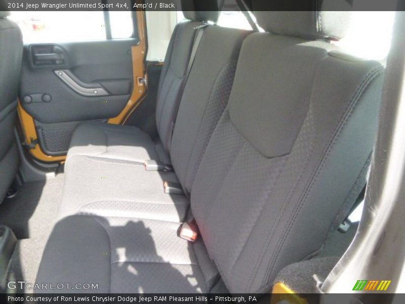Amp'd / Black 2014 Jeep Wrangler Unlimited Sport 4x4