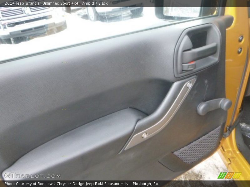 Amp'd / Black 2014 Jeep Wrangler Unlimited Sport 4x4