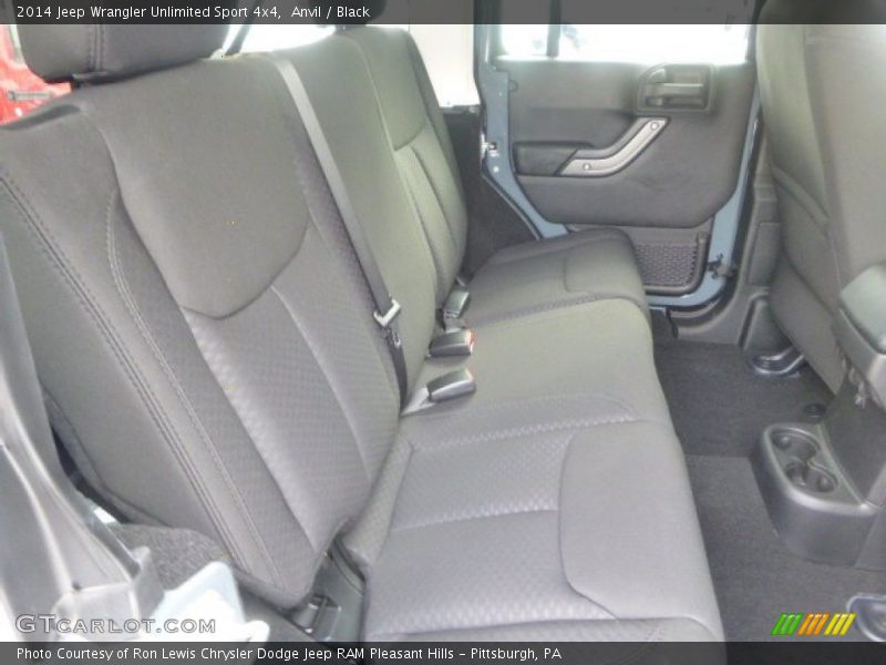 Anvil / Black 2014 Jeep Wrangler Unlimited Sport 4x4