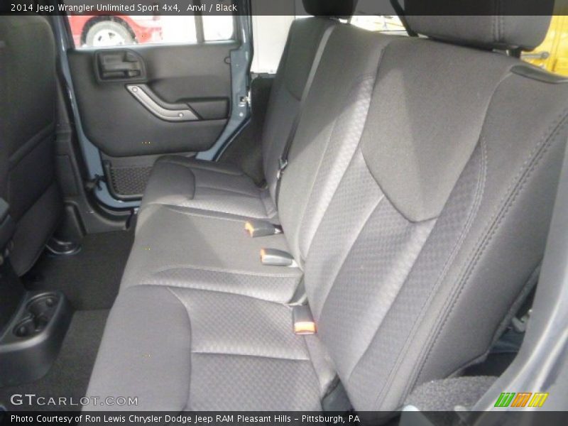 Anvil / Black 2014 Jeep Wrangler Unlimited Sport 4x4