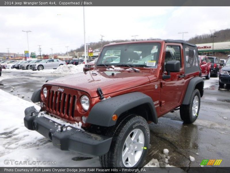 Copperhead / Black 2014 Jeep Wrangler Sport 4x4