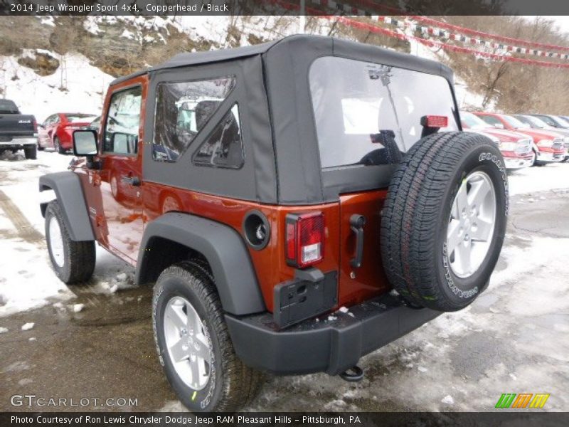 Copperhead / Black 2014 Jeep Wrangler Sport 4x4