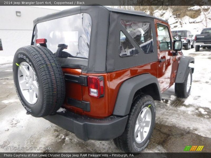 Copperhead / Black 2014 Jeep Wrangler Sport 4x4