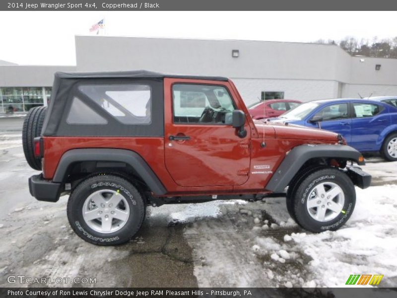 Copperhead / Black 2014 Jeep Wrangler Sport 4x4