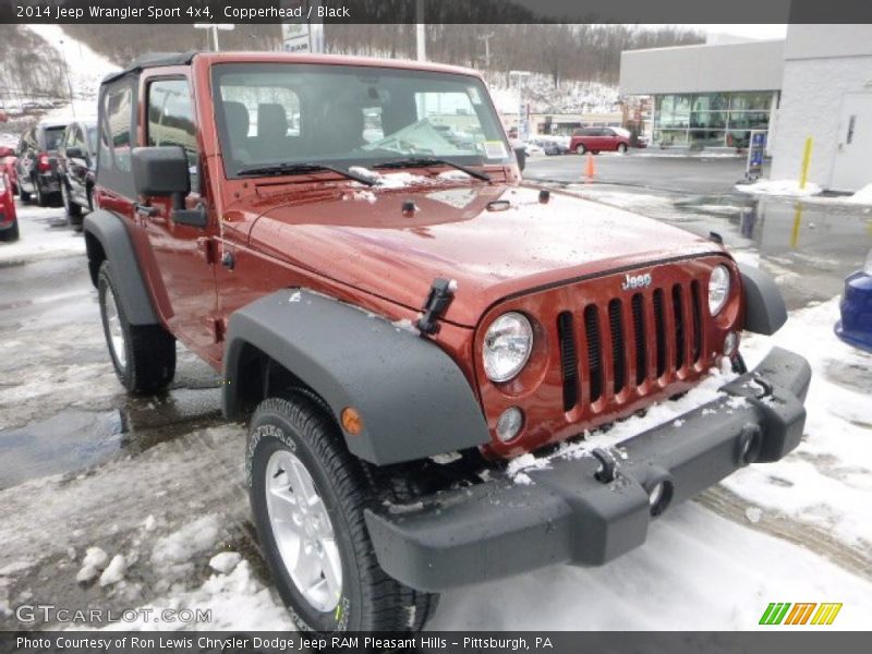 Copperhead / Black 2014 Jeep Wrangler Sport 4x4