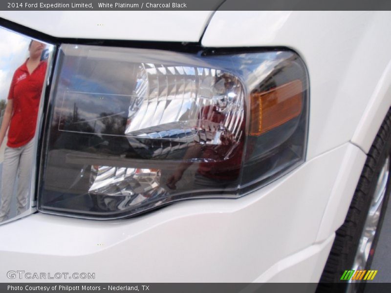 White Platinum / Charcoal Black 2014 Ford Expedition Limited