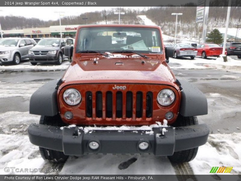 Copperhead / Black 2014 Jeep Wrangler Sport 4x4
