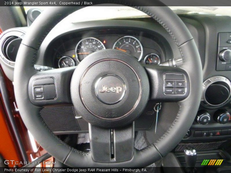 Copperhead / Black 2014 Jeep Wrangler Sport 4x4