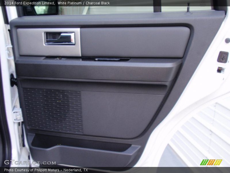White Platinum / Charcoal Black 2014 Ford Expedition Limited