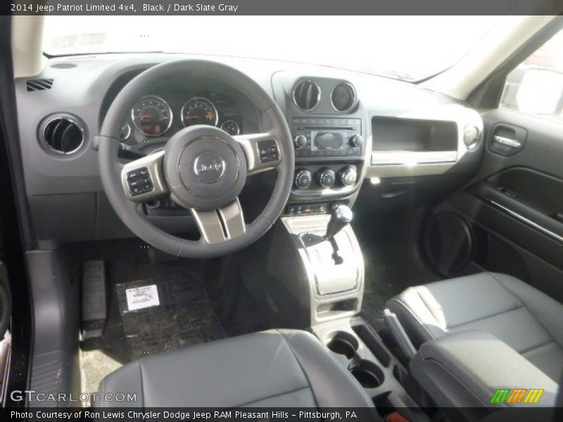 Dark Slate Gray Interior - 2014 Patriot Limited 4x4 