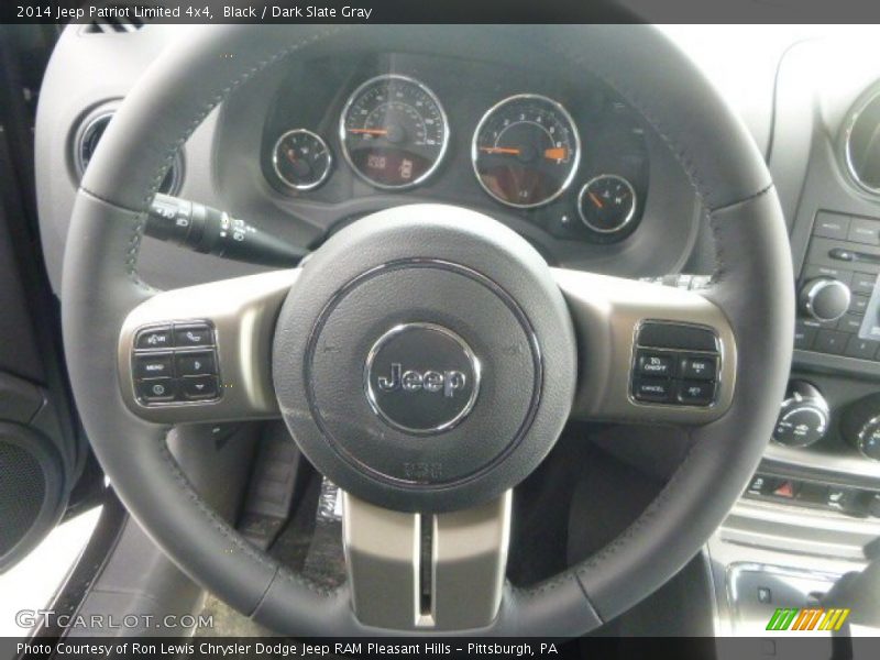 Black / Dark Slate Gray 2014 Jeep Patriot Limited 4x4