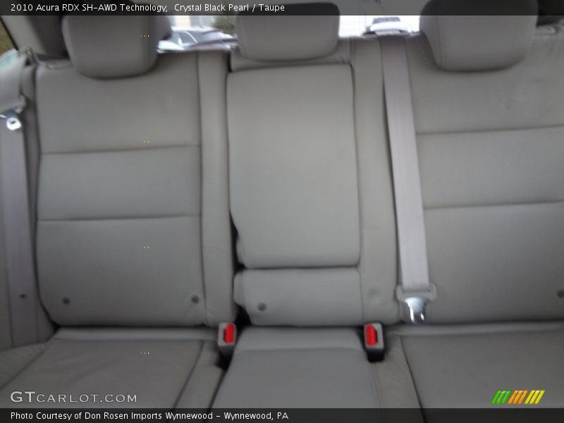 Crystal Black Pearl / Taupe 2010 Acura RDX SH-AWD Technology