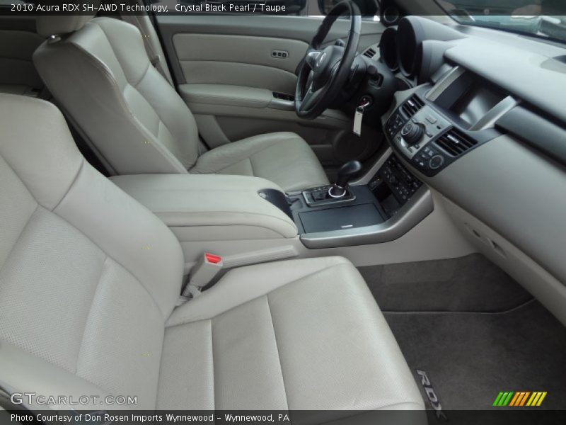Crystal Black Pearl / Taupe 2010 Acura RDX SH-AWD Technology
