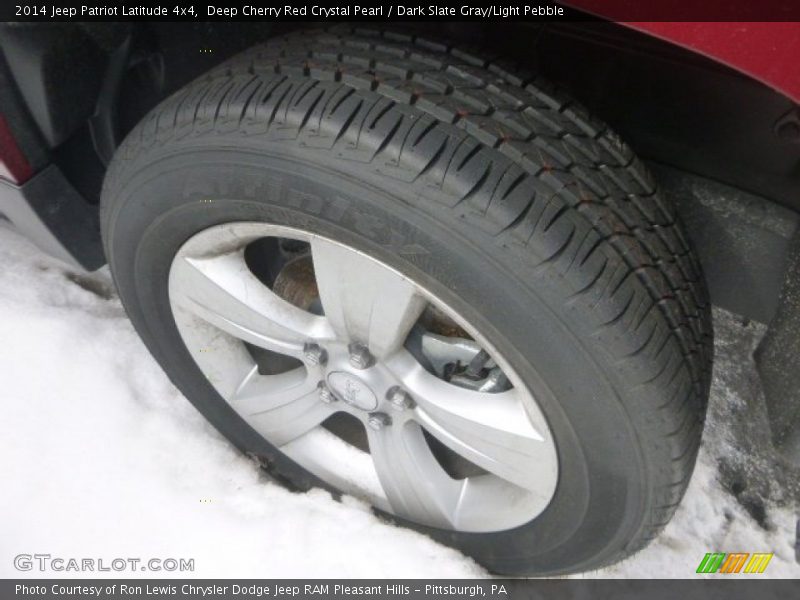 Deep Cherry Red Crystal Pearl / Dark Slate Gray/Light Pebble 2014 Jeep Patriot Latitude 4x4