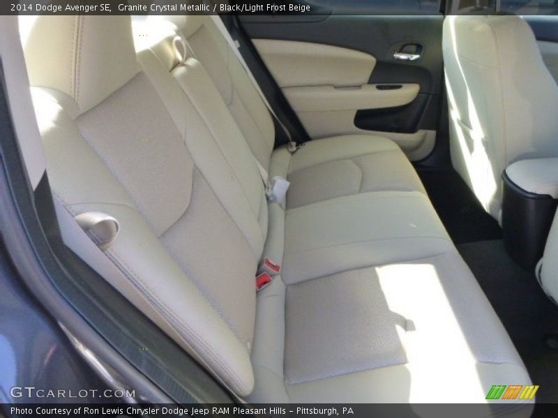Granite Crystal Metallic / Black/Light Frost Beige 2014 Dodge Avenger SE
