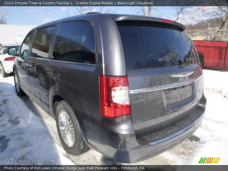 Granite Crystal Metallic / Black/Light Graystone 2014 Chrysler Town & Country Touring-L