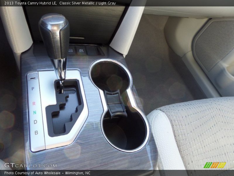 Classic Silver Metallic / Light Gray 2013 Toyota Camry Hybrid LE