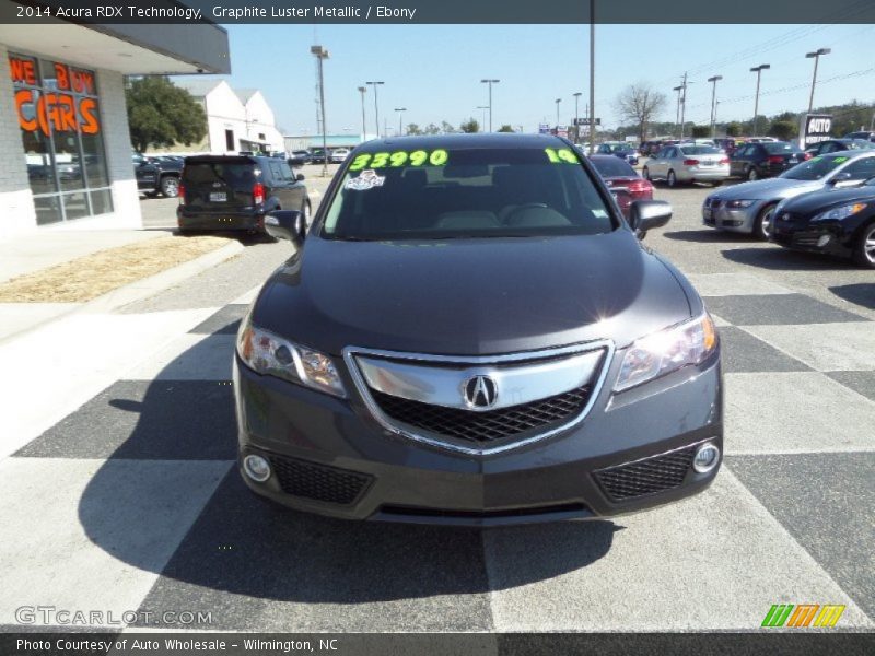 Graphite Luster Metallic / Ebony 2014 Acura RDX Technology
