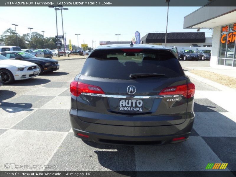 Graphite Luster Metallic / Ebony 2014 Acura RDX Technology