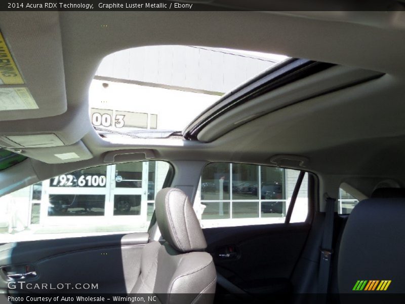 Graphite Luster Metallic / Ebony 2014 Acura RDX Technology