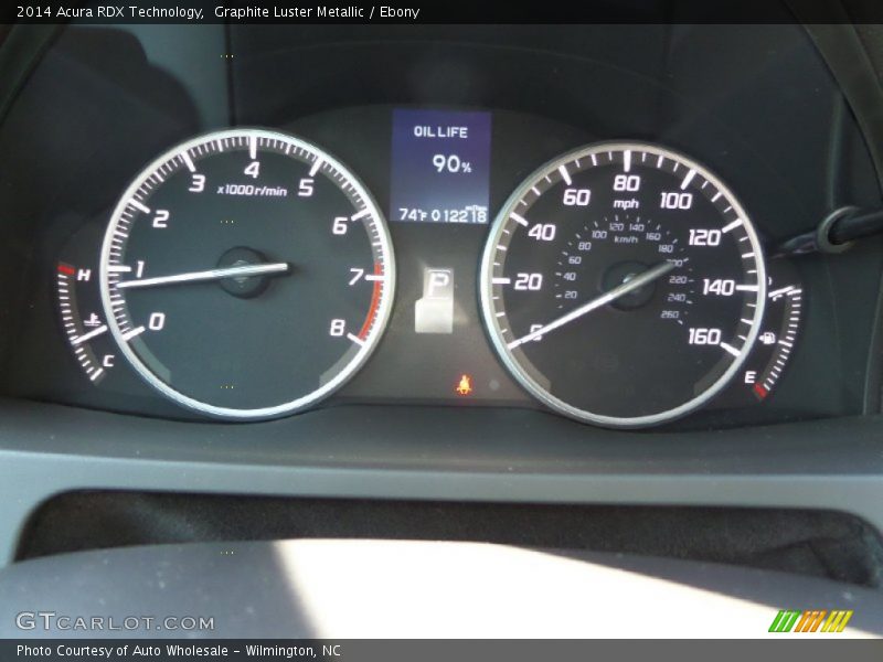 Graphite Luster Metallic / Ebony 2014 Acura RDX Technology
