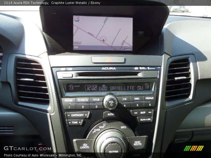 Graphite Luster Metallic / Ebony 2014 Acura RDX Technology