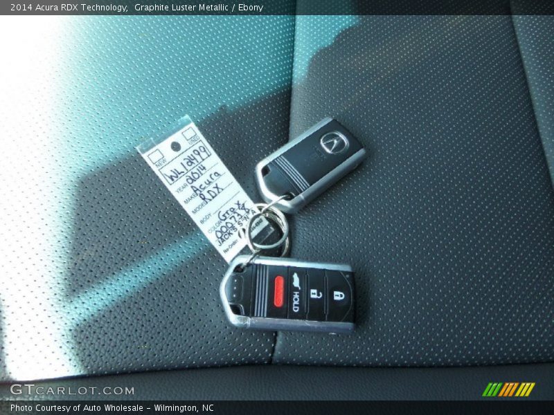 Graphite Luster Metallic / Ebony 2014 Acura RDX Technology
