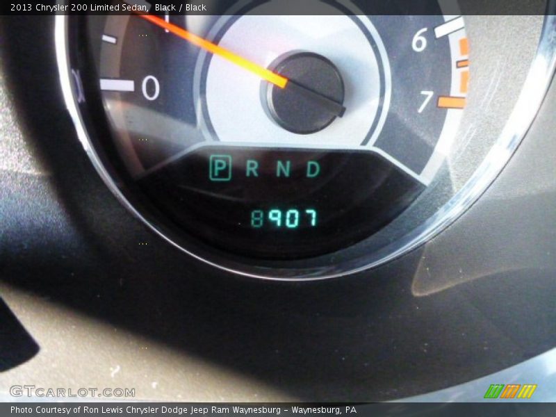 Black / Black 2013 Chrysler 200 Limited Sedan