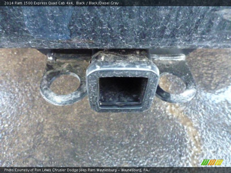Black / Black/Diesel Gray 2014 Ram 1500 Express Quad Cab 4x4