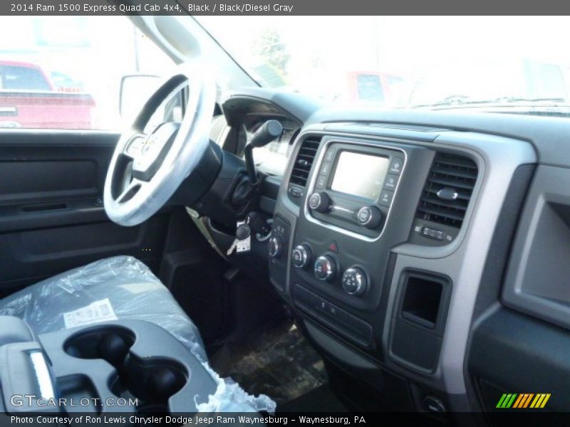 Black / Black/Diesel Gray 2014 Ram 1500 Express Quad Cab 4x4