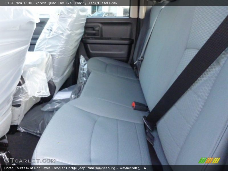 Black / Black/Diesel Gray 2014 Ram 1500 Express Quad Cab 4x4