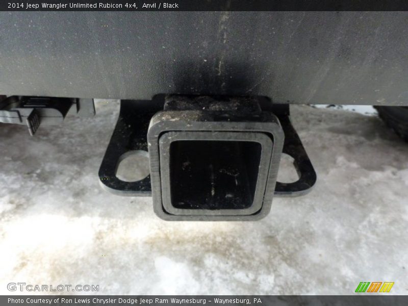 Anvil / Black 2014 Jeep Wrangler Unlimited Rubicon 4x4
