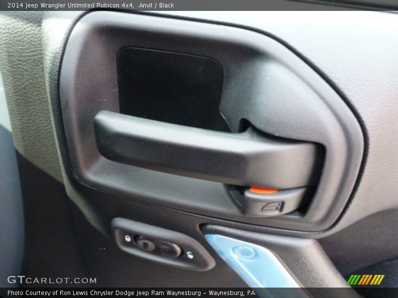 Anvil / Black 2014 Jeep Wrangler Unlimited Rubicon 4x4