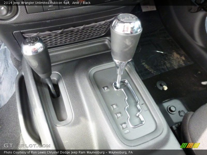 Anvil / Black 2014 Jeep Wrangler Unlimited Rubicon 4x4