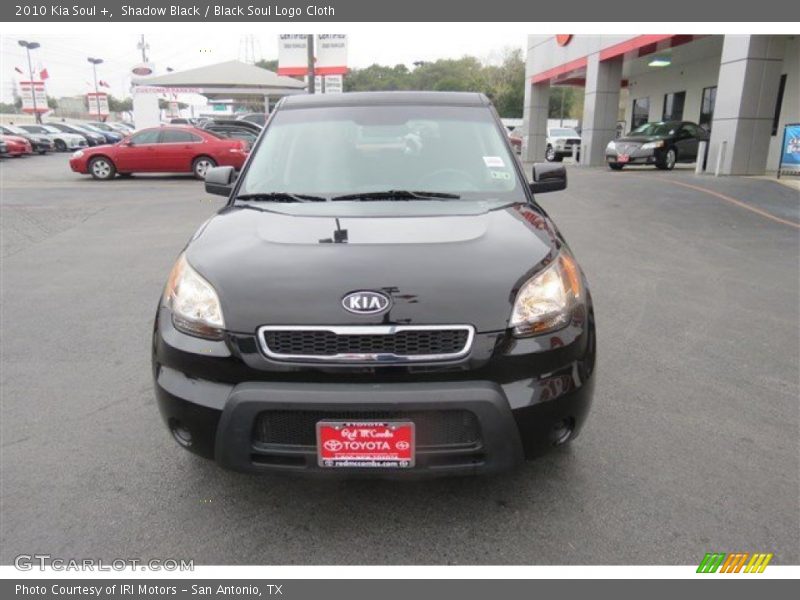 Shadow Black / Black Soul Logo Cloth 2010 Kia Soul +