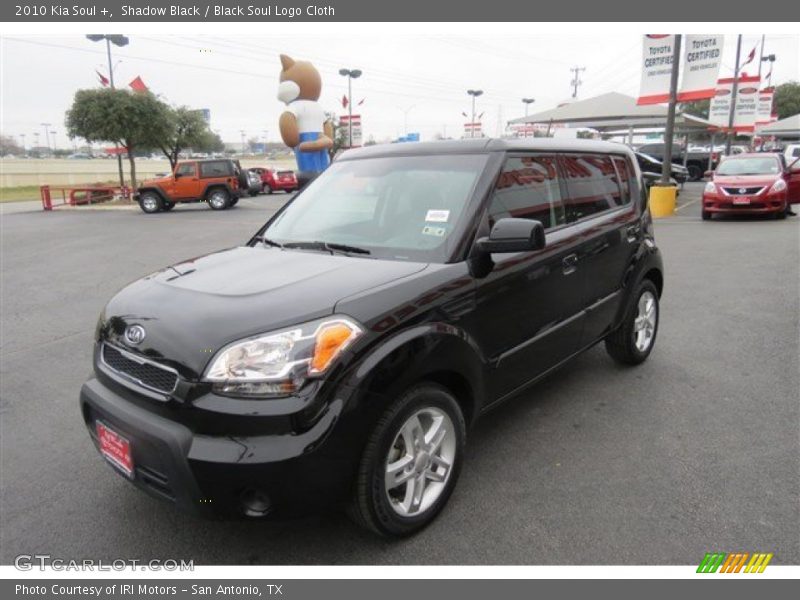Shadow Black / Black Soul Logo Cloth 2010 Kia Soul +