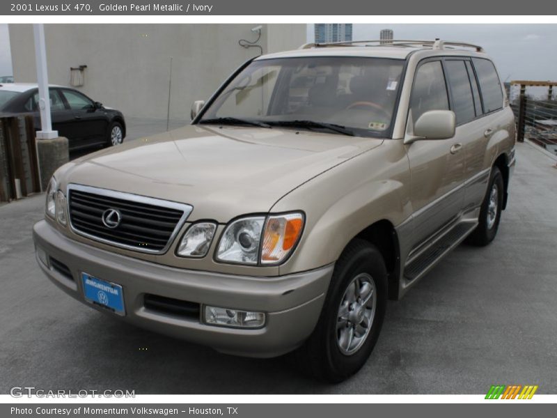 Golden Pearl Metallic / Ivory 2001 Lexus LX 470