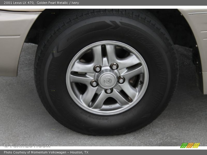 Golden Pearl Metallic / Ivory 2001 Lexus LX 470