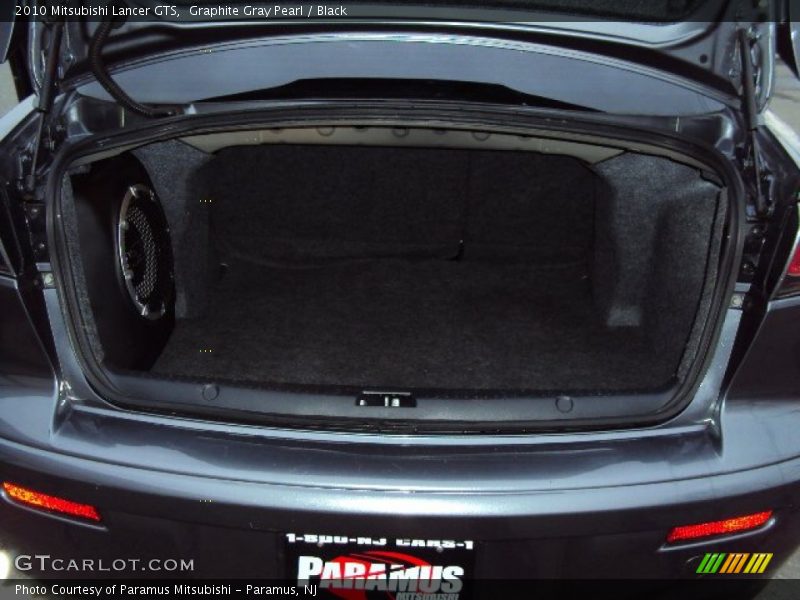Graphite Gray Pearl / Black 2010 Mitsubishi Lancer GTS