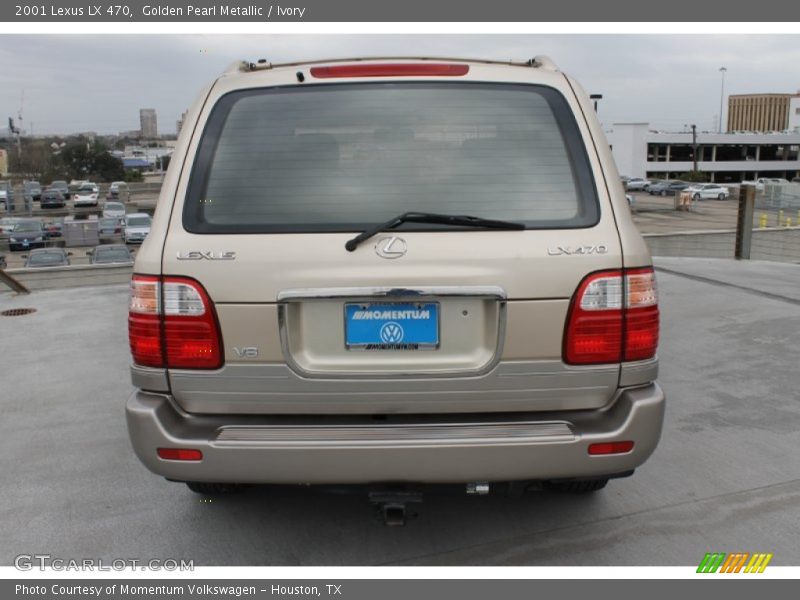 Golden Pearl Metallic / Ivory 2001 Lexus LX 470