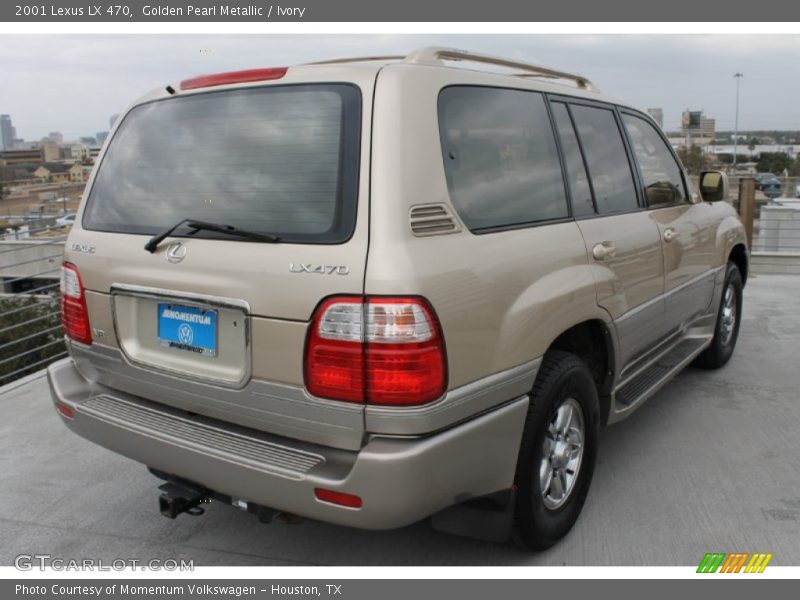 Golden Pearl Metallic / Ivory 2001 Lexus LX 470