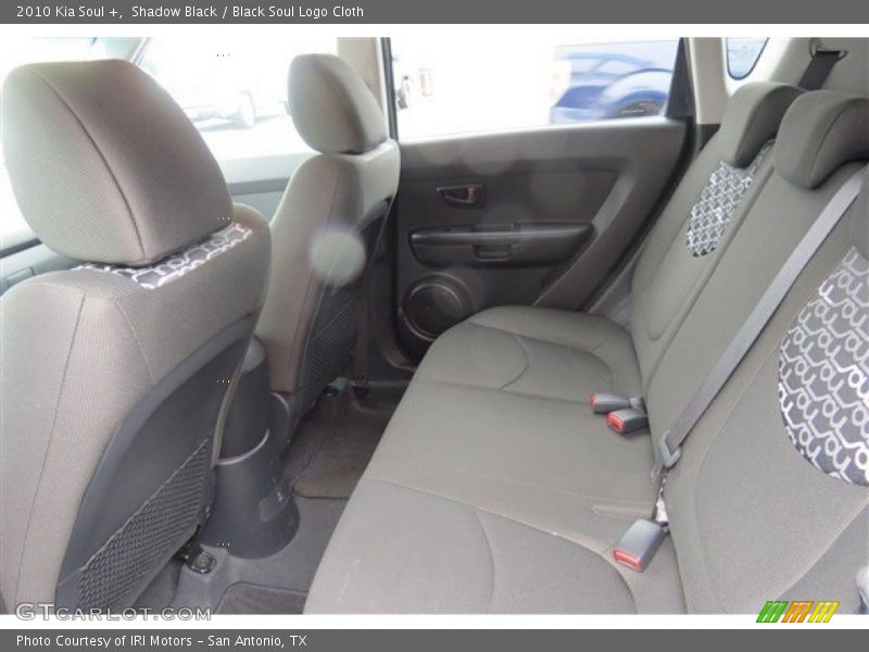 Shadow Black / Black Soul Logo Cloth 2010 Kia Soul +