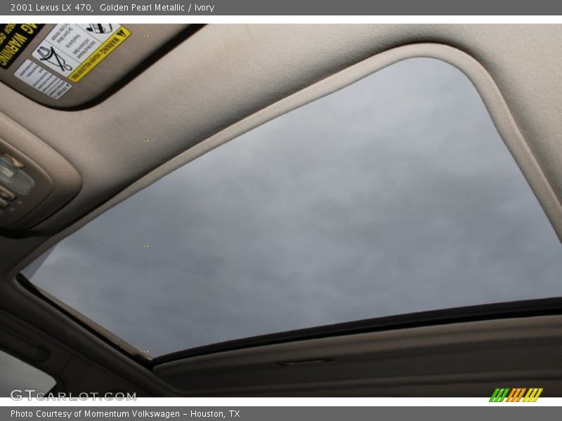 Golden Pearl Metallic / Ivory 2001 Lexus LX 470